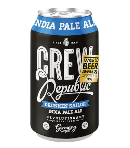 Crew Republic Drunken Sailor IPA Bier 20x0,33l