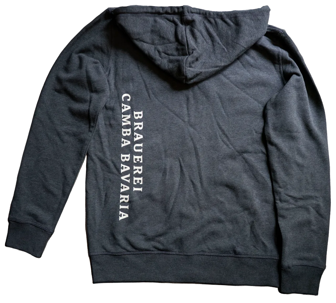 Camba Zipper Hoodie grau Sweat Baumwolle Logo