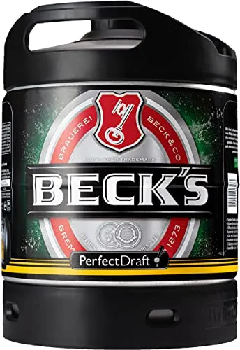 Beck's PerfectDraft Pils Fassbier 6l herb