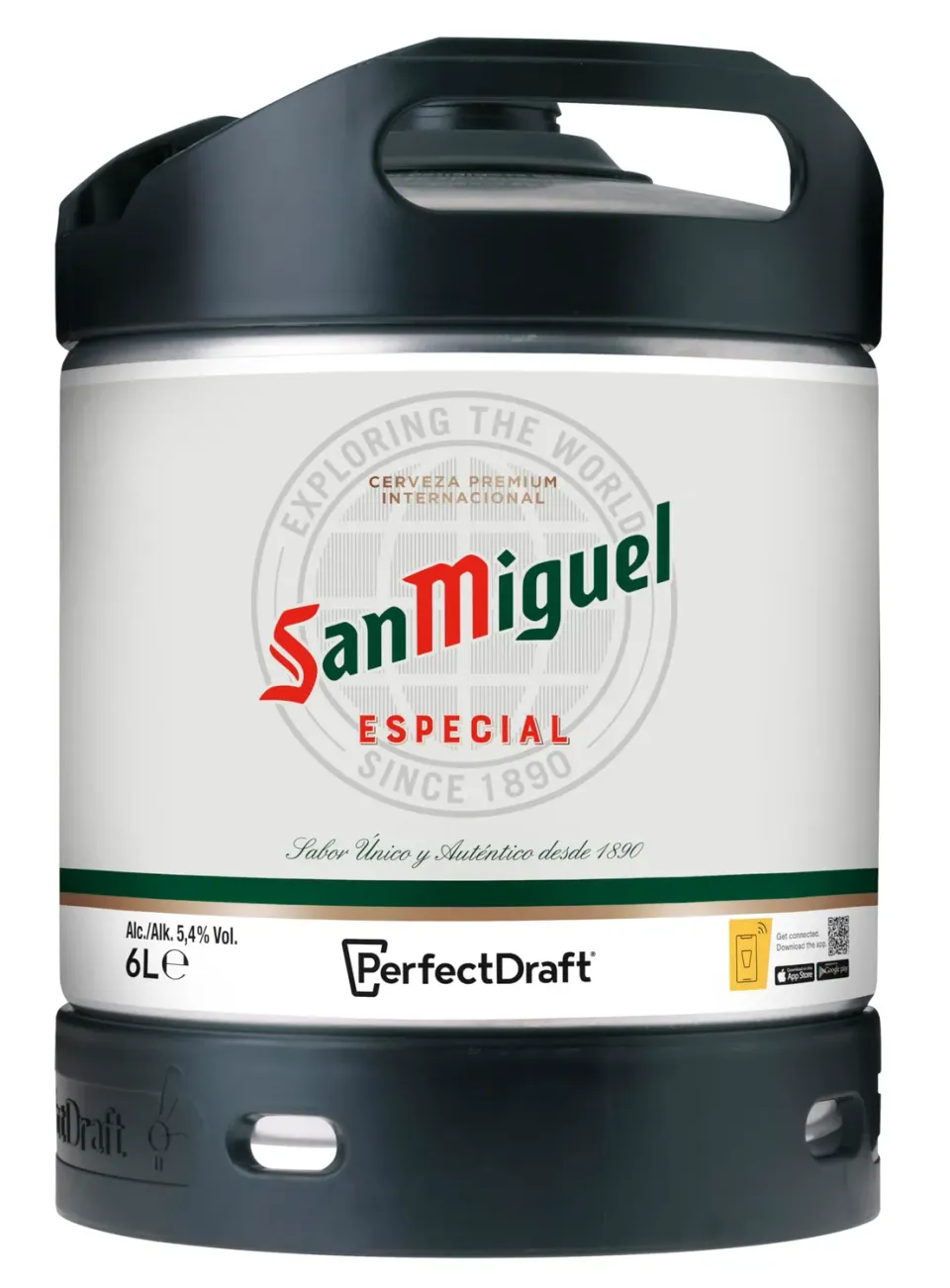 San Miguel Especial Fassbier 6l PerfectDraft vollmundig
