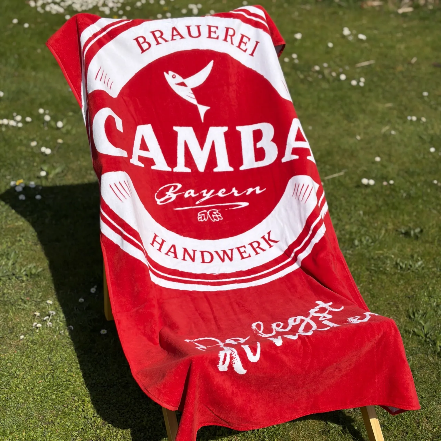 Camba Badetuch 80x160 Baumwolle Velours Print