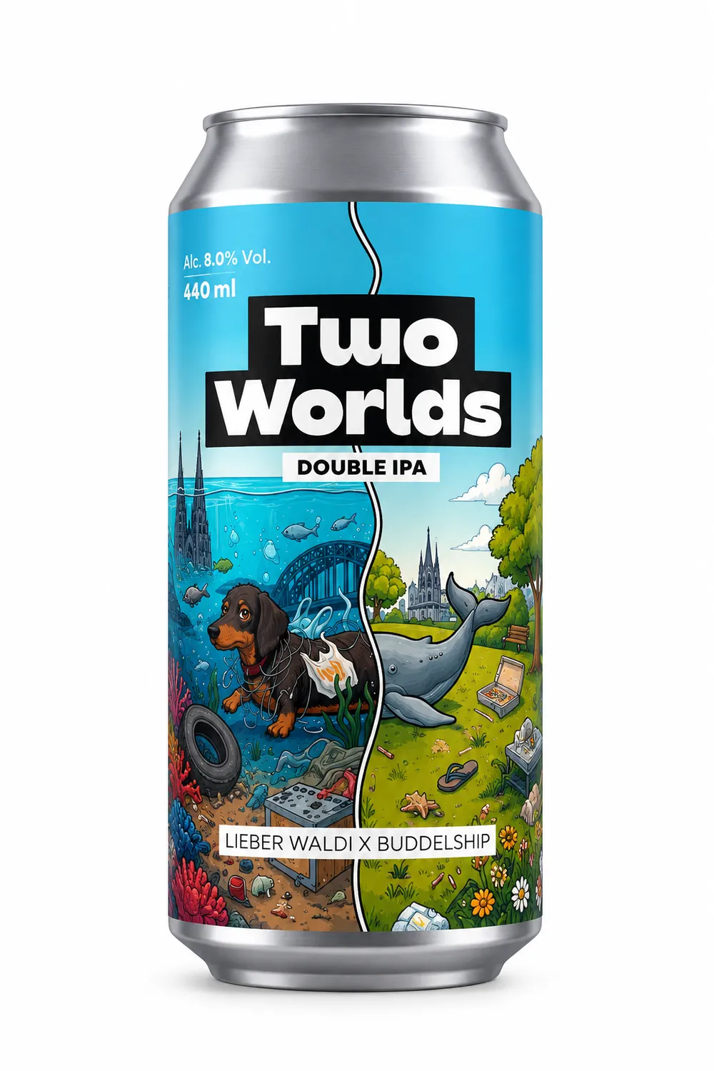 Buddelship Big Cans Zwischenbier Probierpaket 12 Dosen