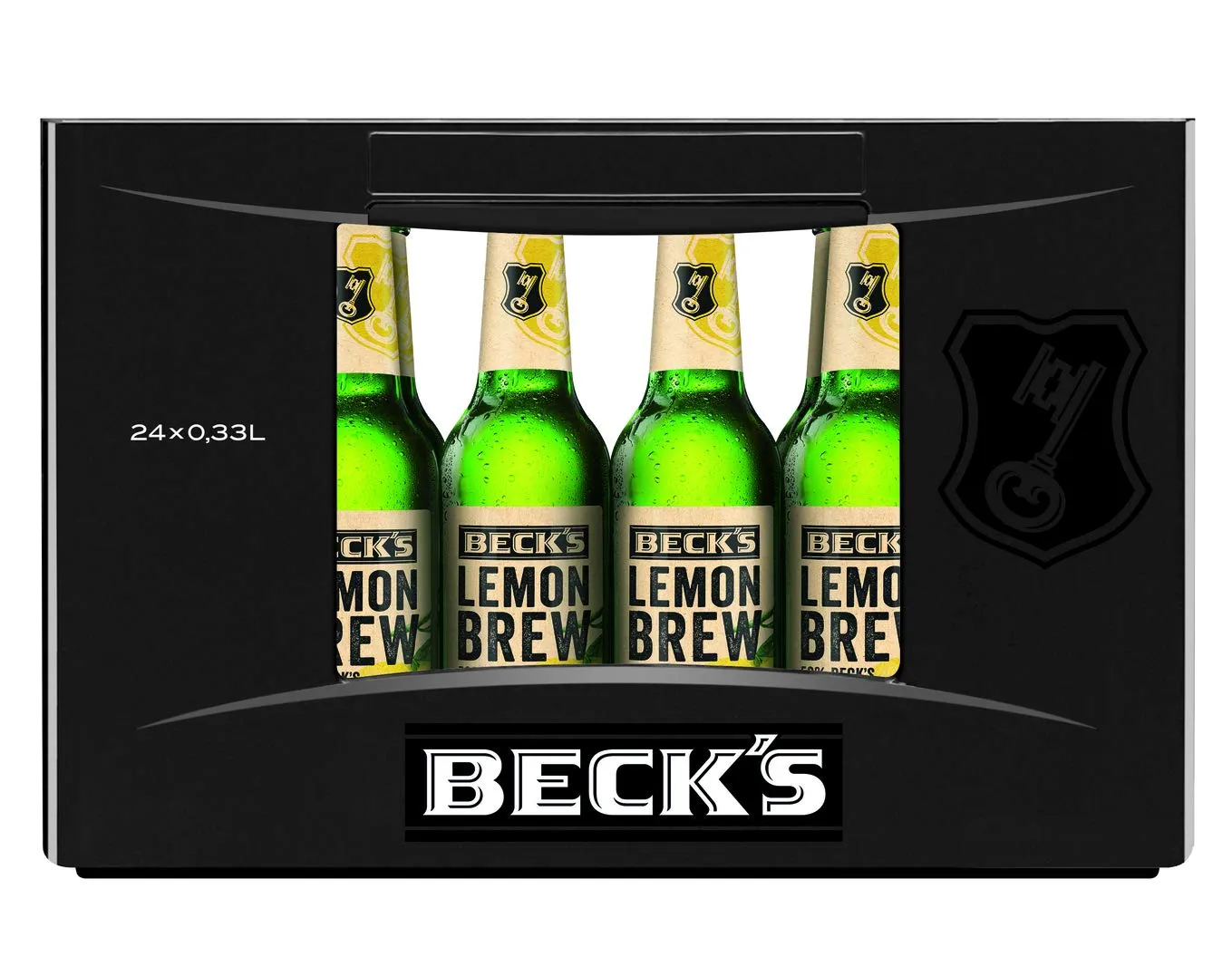 Beck's Lemon Brew Radler 24x0,33l Kasten Zitrone
