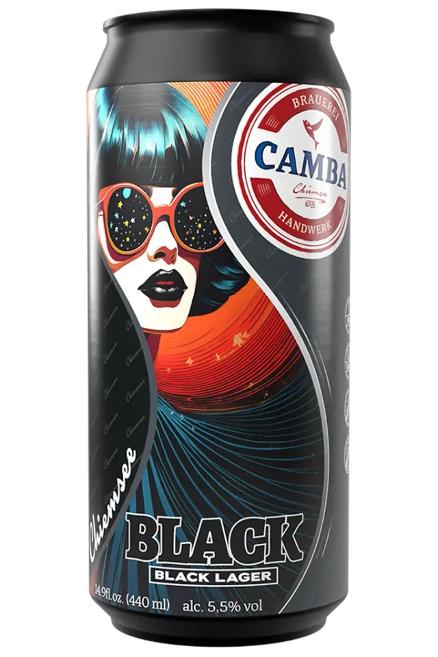 Camba Chiemsee Black Lager Dose röstig