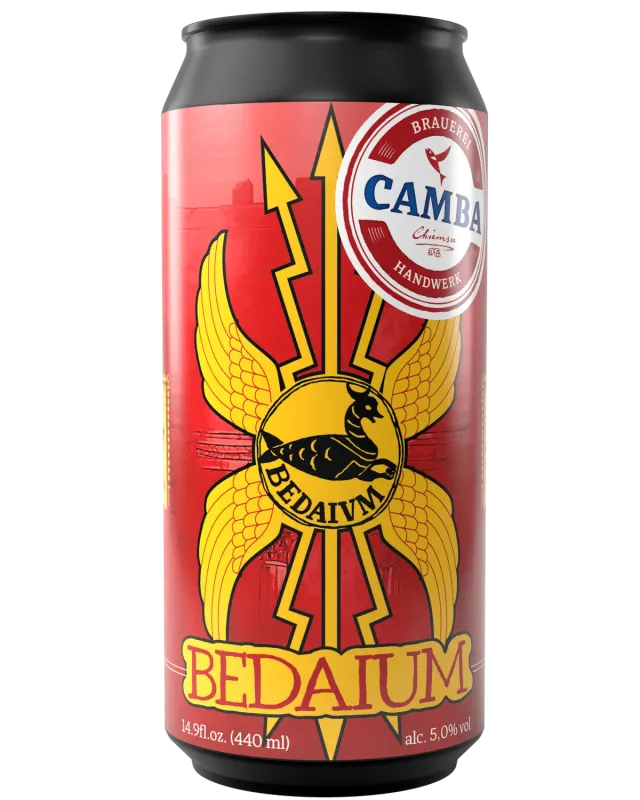 Camba Römerbier Bedaium Helles 0,44l Dose würzig
