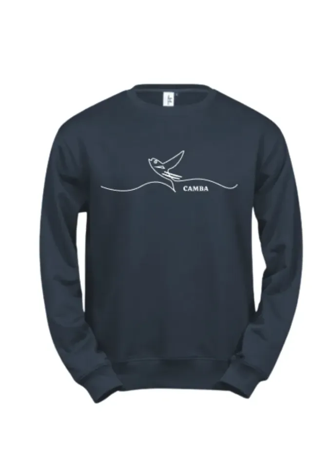 Camba Design Sweatshirt dunkelgrau Stick XS-XXL