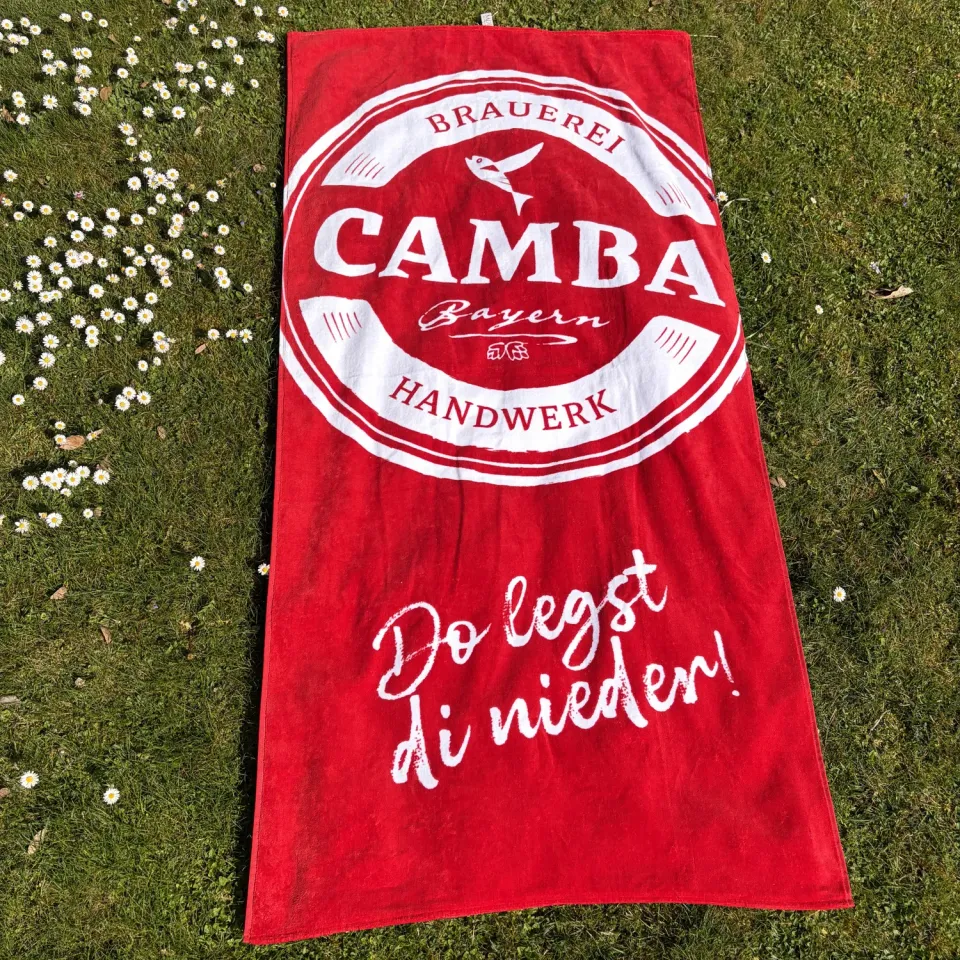 Camba Badetuch 80x160 Baumwolle Velours Print