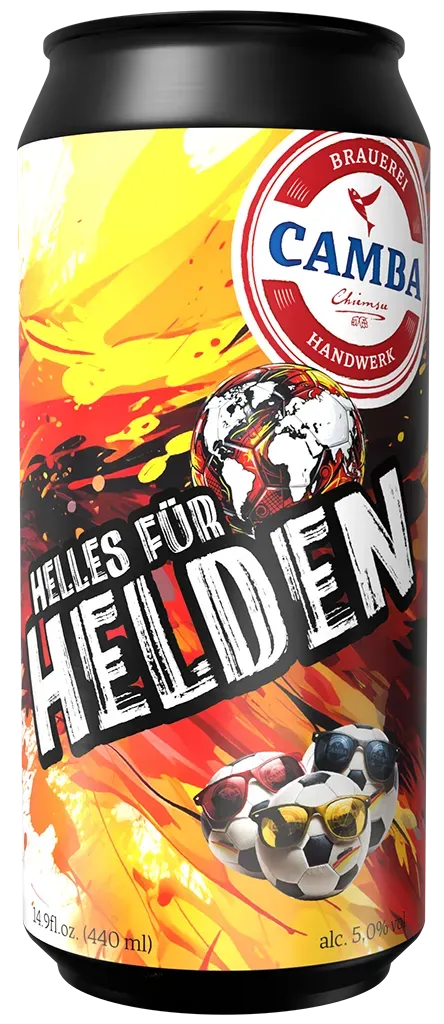 Camba Helles für Helden WM Edition Helles Dose 0,44 l