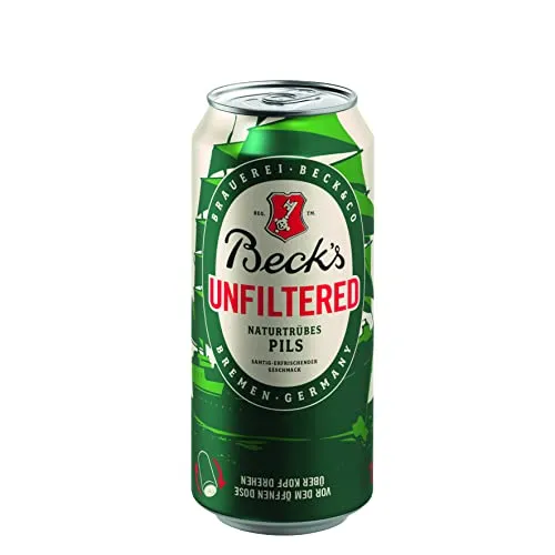 Beck's Unfiltered Dosenbier 24x0,44l naturtrüb