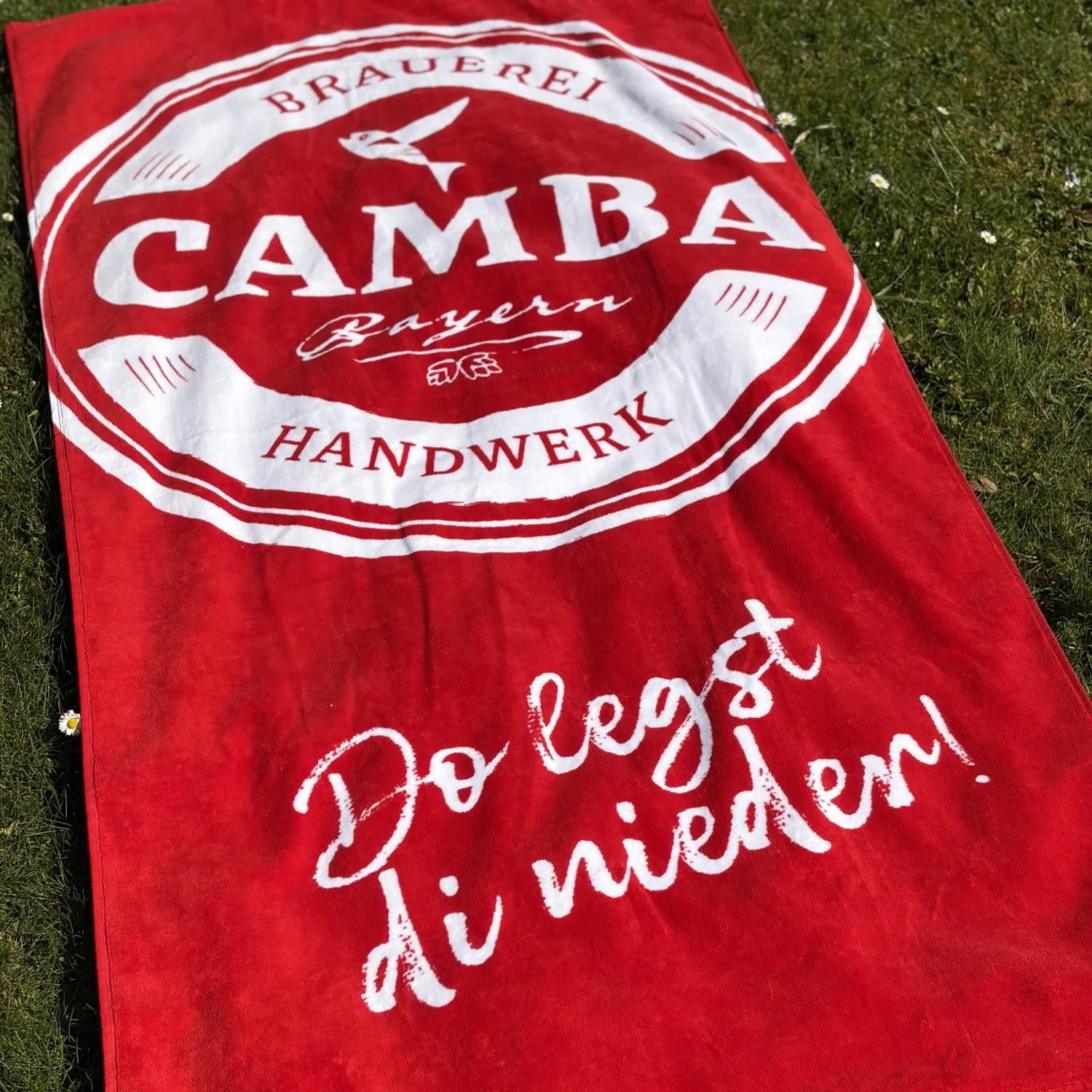 Camba Badetuch 80x160 Baumwolle Velours Print