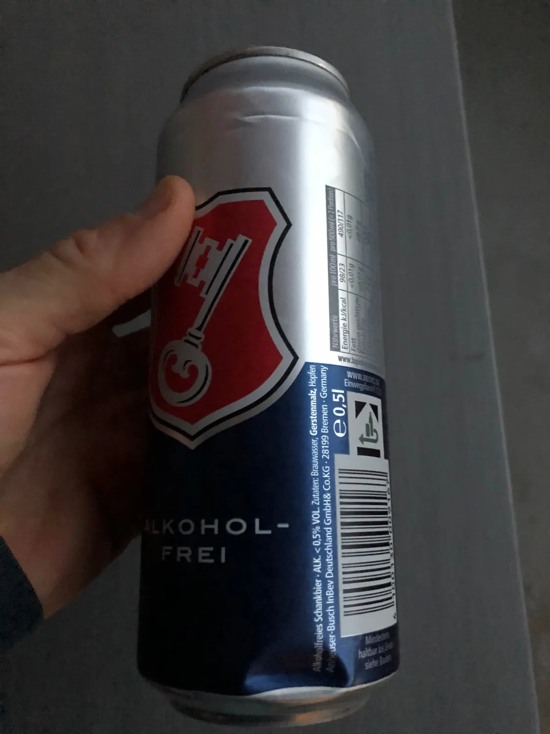 Beck's Blue Alkoholfrei Dosenbier 24x0,5l