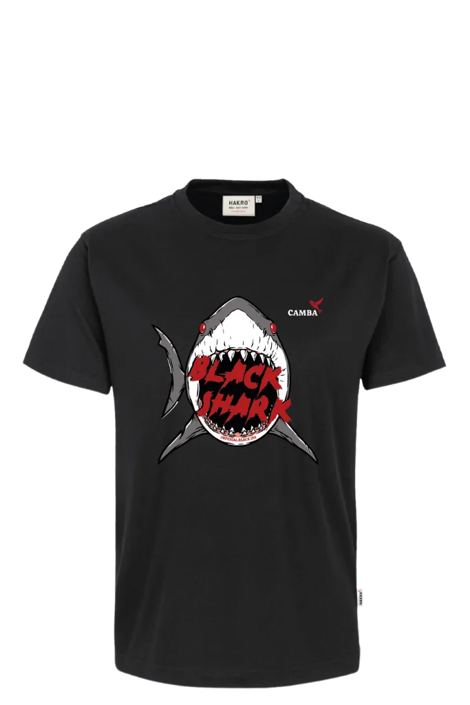 Camba Black Shark T-Shirt schwarz rockig
