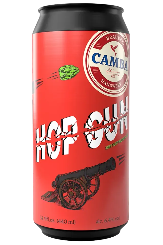 Camba Hop Gun Brown Ale Dose September 2026 fruchtig