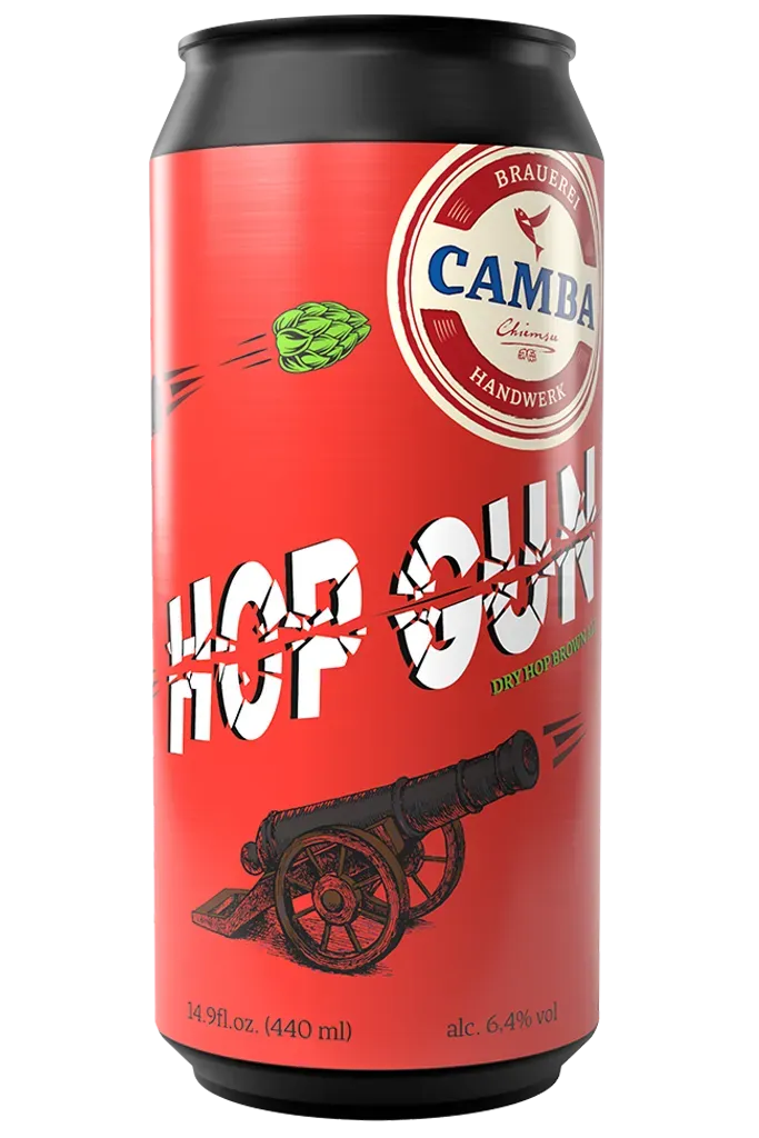 Camba Hop Gun Brown Ale Dose September 2026 fruchtig