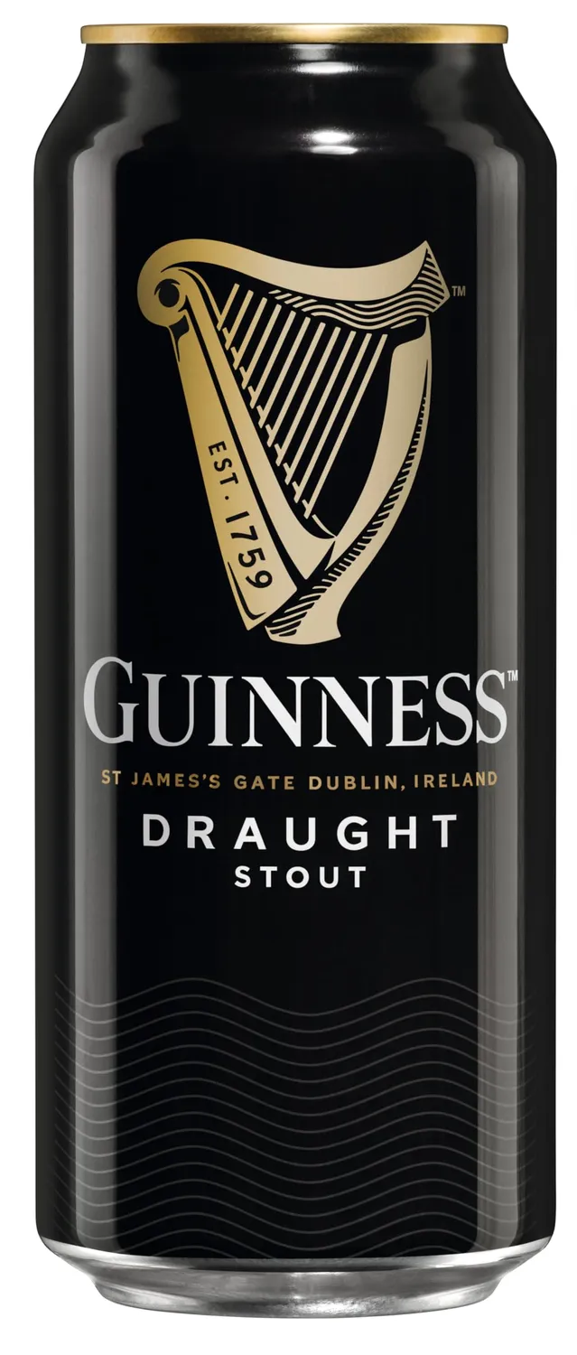Guinness Draught Stout Bier 4x0,44l Dose herb