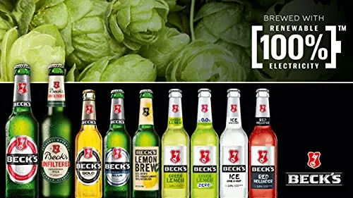 Beck's Ice Lime & Mint Biermischgetränk 24x0,33l Kasten herb-frisch